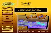 Présent et futur des drones - Europa · En France, depuis la publication de la réglementation DGAC en avril 20125, les acteurs du marché des drones civils, tels les donneurs d’ordres,