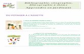 Bibliothèque à thème - OCCEad46/IMG/pdf/Bibliotheque_a_themes.pdf · Une cu Auteur : Illustrate Rue du M En 2001, comme l recettes. Album à Un pot Robert E Rustica Concevoi Les