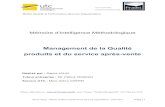 Management de la Qualité produits et du service après-vente - UTC · 2016-07-03 · Samia JALAL - Master Qualité et performance dans les organisations - JUIN 2016 Page | 11 Pierre