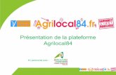 Présentation de la plateforme Agrilocal84draaf.paca.agriculture.gouv.fr/IMG/pdf/presentation_agrilcal84-CORA… · Marché du Soir des producteurs Projet « De la Ferme à ta cantine