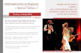 E M 23h de formation M A R G O R Atelier culture Flamenca ... · l’arrangement musical et choix des letras. Ateliers avec Eva Luisa Cours de Technique et « recursos » pour le
