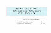 Evaluation Dieppe Ouest CP 2013 - Académie de Normandieecoles.ac-rouen.fr/circ_dieppe_ouest/outils/evaluation/doc-eval-cp/... · Pour cet exercice, présenter à l’élève la feuille