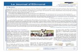 Le Journal d’EDmondLe Journal d’EDmond · Développer la simulation en santé (matériel de réalité virtuelle) Déployer des méthodes alternatives de prise en charge de la