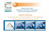 MooV’n’Group Logiciel de configuration et de gestion graphique … · 2019-09-25 · Concept MooV’n’Group 7 Difficultés d’intégration L’intégration réseau n’est