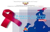Rapport national de suivi UNGASS 2007 - UNAIDS...Dr Victor MAKWENGE KAPUT Ministre de la Santé Publique Liste des acronymes ARV : Antirétrovirale BCC/SIDA : Bureau central de coordination