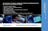 APPLICATION AND TECHNICAL GUIDELINE 2014 · 2017-04-20 · Page 2 Application & Technical Guideline/ Certified Training Modules/ Key Product Solutions by Metrel The necessary equipment