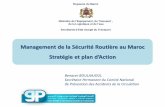 Management de la Sécurité Routière au Maroc Stratégie et ... · Royaume du Maroc Ministère de l’Equipement, du Transport , de la Logistique et de l’eau Secrétariat d’Etat