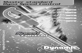 Master standard Dyna Speed Control · 2016-02-12 · Préparation et entretien de votre Master standard Dyna Speed Control page 4 PREPARATION : Il permet de broyer et mélanger directement