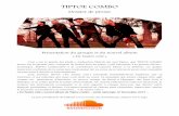 TIPTOE COMBOtiptoecombo.com/wp-content/uploads/2017/07/DDP-Tiptoe-juillet-2017.pdfl’improvisation et le style manouche. De 2009 à 2013, il écrit la quasi totalité des musiques