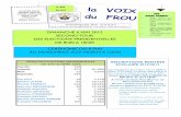 n° 251 Mai 2012 la VOIX - Chartainvilliers (28130)...Le Comité Syndical de Changé sest réuni en session extra-ordinaire, le 2 avril 2012, pour voter à l’unanimité une ligne
