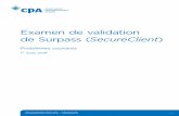examen de validation de Surpass ( SecureClient · CHAPTer 7 | Profession Assessments 17 6 matériel de référence Lorsque le candidat clique sur le lien contenu dans une question,