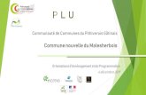 Communauté de Communes du Pithiverais Gâtinais · 2020-01-24 · 6 Les OAP sectorielles sont obligatoires dans les zones AU. Le guide de la modernisation du plan local d’urbanisme