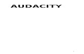 AUDACITY - Floss manuals fr · 2017-05-25 · Audacity est un des outils dont vous aurez besoin pour réaliser ces opérations. Disponible pour Linux, Windows et Mac OS X, il conviendra
