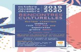 octobre novembre décembre Rencontres Culturelles Culturelles 2019 2020 1.pdf · Schubert Ouverture dans un style italien en ut majeur – Beethoven Concerto pour piano n°2 – Mozart
