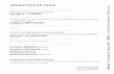 ORCHESTRE DE PARISmedias.orchestredeparis.com/pdfs/np170111.pdfORCHESTRE DE PARIS DER FREISCHÜTZ, OUVERTURE Carl Maria von WEBER 1786-1826 CONCERTO POUR PIANO NO 5 EN MI BÉMOL MAJEUR,