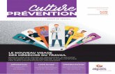 Culture - AIPALS€¦ · 02 CULTURE PRÉVENTION N°03 juin 2018 03 MÉDECINS DU TRAVAIL : L’ÉVOLUTION PERMANENTE santé au travail, etc.) et la création d’une équipe pluridisciplinaire