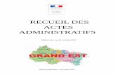 RECUEIL DES ACTES ADMINISTRATIFS · ARRETE N°2017/11 portant subdélégation de signature par madame Valérie Decroix, ... Arrêté n° 2017-1390 du 3 octobre 2017 portant modification