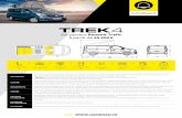 TREK - Hanroad · 2019-09-29 · TREK4 Sur porteur Renault Trafic à partir de 45 900 € AUTONOMIE 60 L d’eaux propres stockées à l’intérieur du véhicule (maintien de l’eau