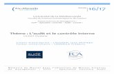 Faculté de Sciences Economiques et de Gestioncacmeschi.free.fr/2018/Uplat.pdf · L’audit légal ne se cantonne donc plus à un unique contrôle des comptes. Bien que la pertinence