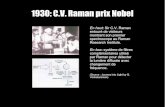 1930: C.V. Raman prix Nobelperso.ens-lyon.fr/gilles.montagnac/Download/diapos_raman...1930: C.V. Raman prix Nobel En haut: Sir C.V. Raman entouré de visiteurs montrant son premier