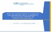 Plan de préparation et réponse à la pandémie de la maladie à … · 2020-05-15 · (ARI), au niveau de 8 sites dont 4 à Niamey (la capitale), 2 à Dosso et 2 à Maradi. L’ensemble