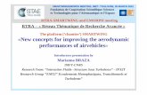 The platform (’chantier’) SMARTWING New concepts for ......et Technologies pour l’Aéronautique et l’Espace RTRA – « Réseau Thématique de Recherche Avancée » 1) Research