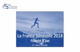 La France bénévole 2018 · 2018-05-30 · La France bénévole 2018 Franchir le pas 15ème édition –Avril 2018. Les Français et le bénévolat Bénévoles en association 25%
