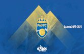 PauFC Preze Comm-webspectateurs accueillis en 2019/2020 au Nouste CampAffluence moyenne en N1 3200 rencontres à guichets fermés 2 en Coupe de Franceet LePublic es dont 120 places