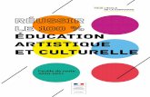réussir le 100 % éducation artistique et culturelle · Les trois piliers de l’éducation artistique et culturelle Selon les termes de la charte de l’éducation artistique et