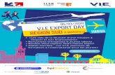 Les clés de la réussite d’une mission à l’export et son ...entreprises.maregionsud.fr/fileadmin/user_upload/VIE_Export_Day.pdf · • Atelier Carrière : «Le V.I.E, parcours