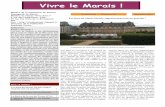 Vivre le Marais · Zones touristiques internationales 2 La dérive de la rue du Trésor (IVe) 3 L’Hôtel de Mongelas : un modèle d’élégance 4 Dans ce numéro : Vivre le Marais