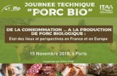 Introduction - ITABitab.asso.fr/...biologique-15-11-2018-itab-ifip.pdf · De plus en plus de « bio-citoyens » en France (environ 15% en 2017) Recherche de sens dans leurs achats,