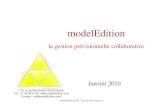modelEdition - OVHmodeledim.cluster003.ovh.net/download/029_Presentation_modelEdi… · modelEdition SA. Tous droits réservés. modelEdition la gestion prévisionnelle collaborative