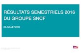 RÉSULTATS SEMESTRIELS 2016 DU GROUPE SNCFmedias.sncf.com/sncfcom/pdf/finance/rapport_financier/Groupe_SN… · groupe sncf – rÉsultats semestriels 2016 2 — 29 juillet 2016 le