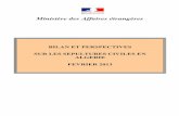 BILAN 2013 sepulutures algerie - France Diplomatie · 2013-02-22 · 5 Les premières phases de travaux ont débuté au deuxième trimestre 2012 dans les 3 circonscriptions consulaires