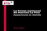 Le Front national de Marine Le Pen - Basta · Cela ne veut pas dire évidemment qu’il faille renoncer à la critique des affirmations et des programmes du Front national. Les militants