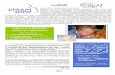 Le thème de la SMAM 2007 Démarrer l’allaitement · Le thème de cette année « un moment inoubliable ... Le site Internet de la CoFAM servira de plate-forme d’information pour