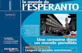 numéro 15 octobre 2006 - Espéranto Québecesperanto.qc.ca/esk_malnova/files/LME559.pdf · 2012-02-10 · L’actualité en France PAgE 17 dOSSIER numéro 15 octobre 2006. Espéranto-France,