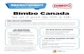 Bimbo Canada - Carrefour jeunesse-emploi de Laval · Bimbo Canada RECRUTEMENT . Author: rbourbonnais Created Date: 3/18/2019 3:40:55 PM ...