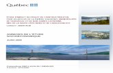 ANNEXES DE L’ÉTUDE SOCIOÉCONOMIQUE · étude d’impact intégrée pour la construction d’un ouvrage franchissant la rivière Saguenay. L’ouvrage fait partie d’un nouveau