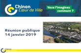 Réunion publique 14 janvier 2019 · Les ambitions pour la démarche 6 è Des ambitions pour le Cœur de ville et ses habitants : un quartier agréable et dynamique, où l’on a