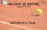 REUNION DE RENTREE Saison 2018-2019...REUNION DE RENTREE Saison 2018-2019 BIENVENUE A TOUS… Le concorde –7 rue du 23ème RI –01000 Bourg-en-Bresse E-mail : comite.ain@fft.fr