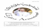 L'Eglise Arménienne N° 213 Avril 2013 · 2017-07-17 · L’Église Arménienne N° 213 1 ELECTION DU NOUVEAU PAPE À la proclamation ‘‘ Habemus pa- pam’’, prononcée par
