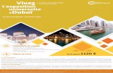 Fin des inscriptions : 06 Février 2020 · 2020-01-10 · jour 5 • Les 2 journées de visites mentionnées au programme avec entrées : Musée de Dubaï, Ticket monorail (1 trajet),