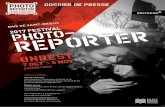 dossier de presse - Accueil - Festival 2019 - Photo …...portages inédits. Au-delà d’un Festival de photographies, Photoreporter se veut être un media à ciel ouvert, gratuit