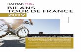 BILANS TOUR DE FRANCE 2019 - L'Équipe...BILANS TOUR DE FRANCE 2019 Réalisés depuis plus de 25 ans, les Bilans Tour de France sont les outils de référence pour piloter votre partenariat