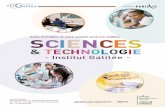Votre formation et votre emploi sont nos réalités ScienceS · 2018-05-16 · les synergies entre recherche, formations généralistes, professionnelles et technologiques, et d’offrir