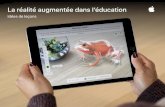 La réalité augmentée dans l’éducationLa réalité augmentée sur iPad offre des expériences immersives aux élèves, et leur donne la possibilité de visualiser des concepts