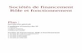 Sociétés de financement Rôle et fonctionnementd1n7iqsz6ob2ad.cloudfront.net/document/pdf/5384bdc450995.pdf · Sociétés de financement Rôle et fonctionnement Plan : Introduction