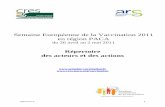 Semaine Européenne de la Vaccination 2011 en région PACA · 2017-04-04 · auprès des 236 mutuelles adhérentes - Article à destination du grand public sur le site de la Mutualité